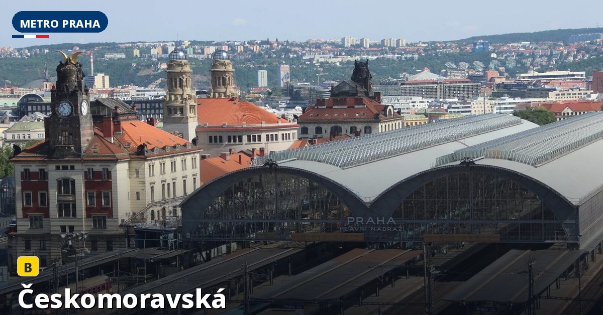 Stanice Českomoravská — Metro Praha