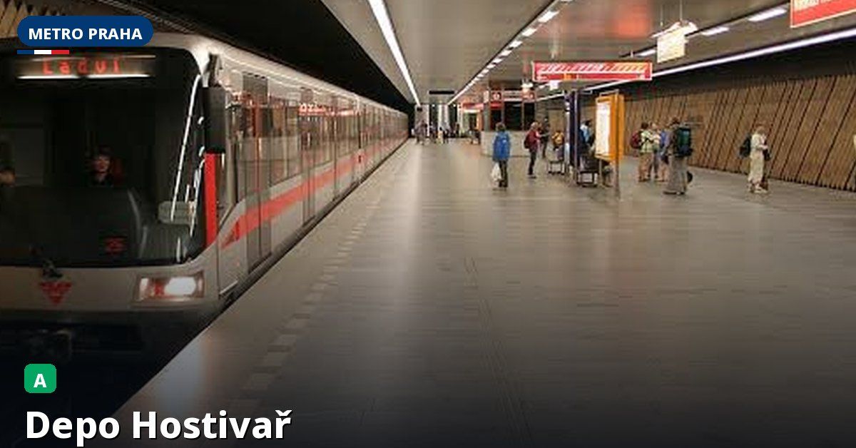 Stanice Depo Hostivař — Metro Praha