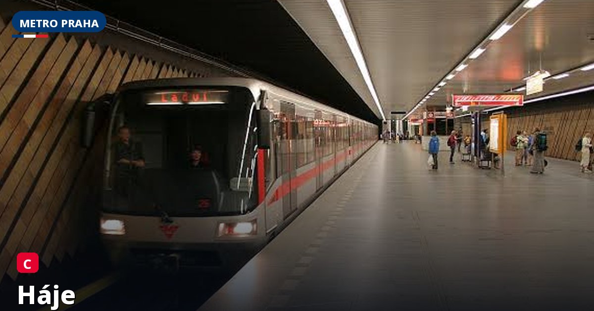 Stanice Háje — Metro Praha