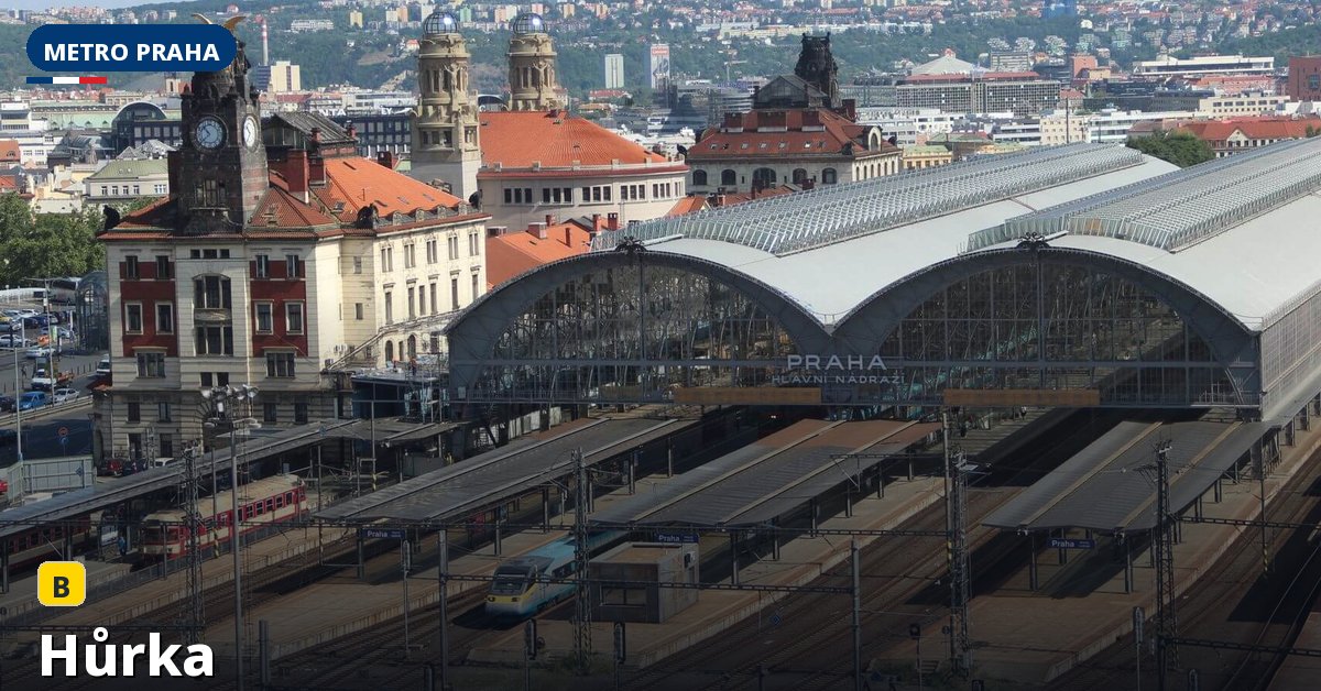 Stanice Hůrka — Metro Praha