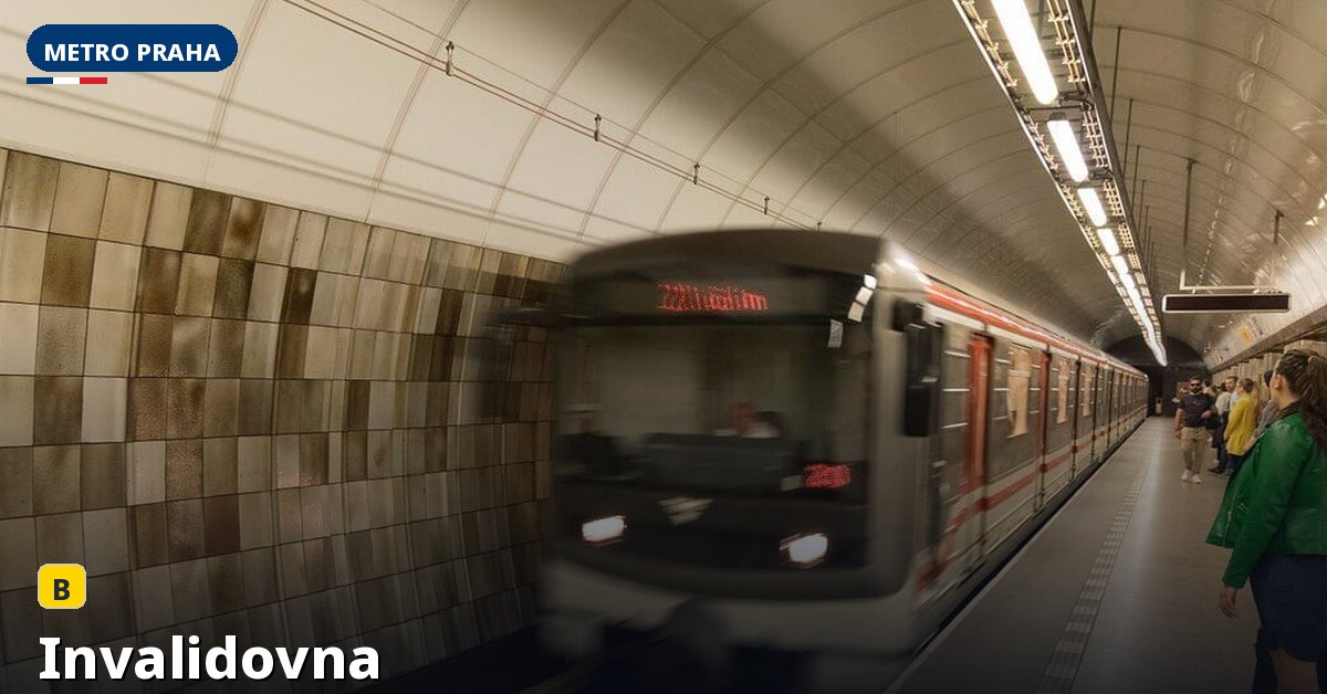 Stanice Invalidovna — Metro Praha