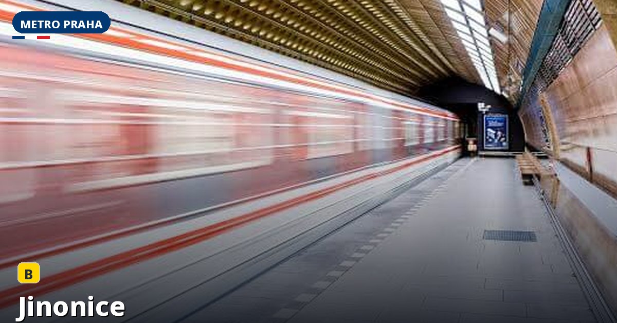 Stanice Jinonice — Metro Praha