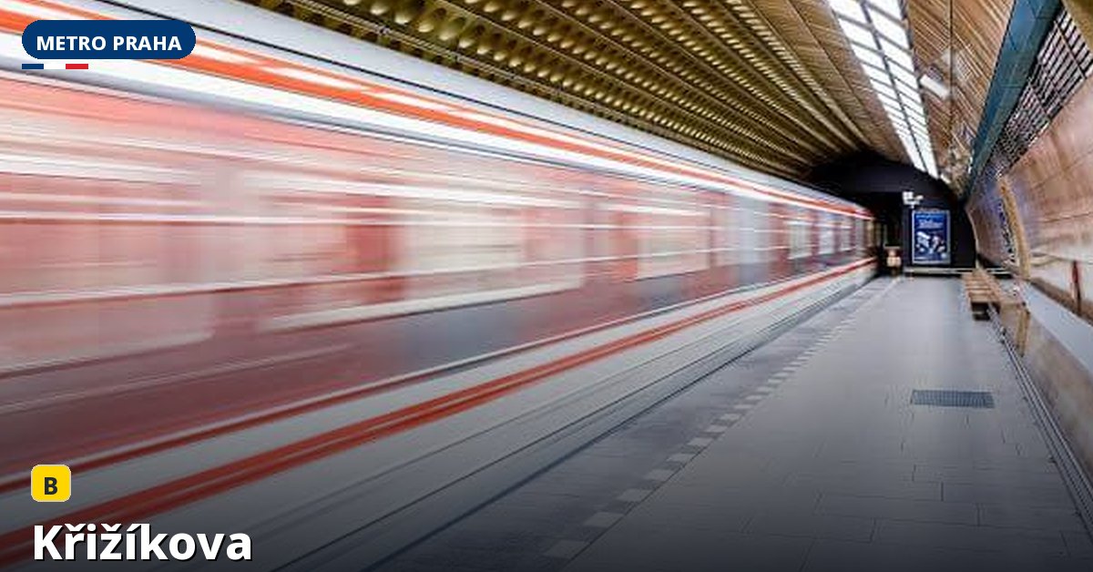 Stanice Křižíkova — Metro Praha