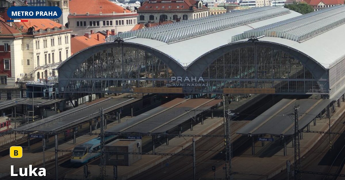 Stanice Luka — Metro Praha
