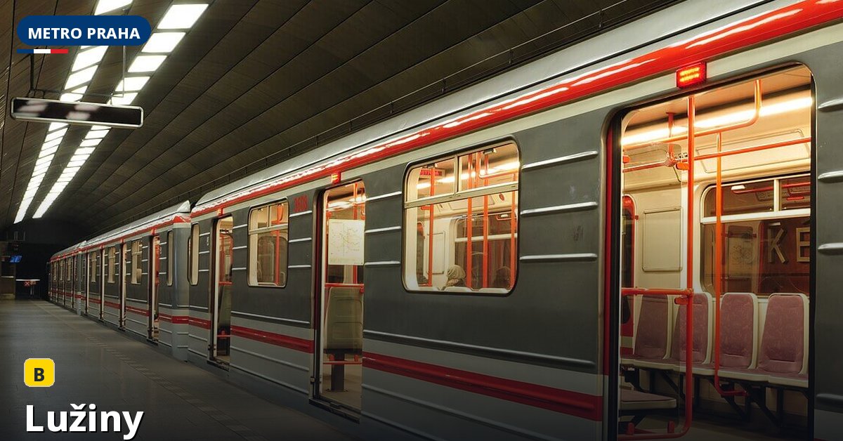 Stanice Lužiny — Metro Praha