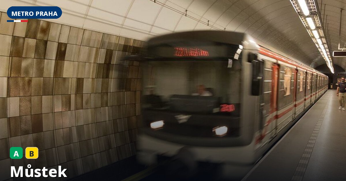 Stanice Můstek — Metro Praha