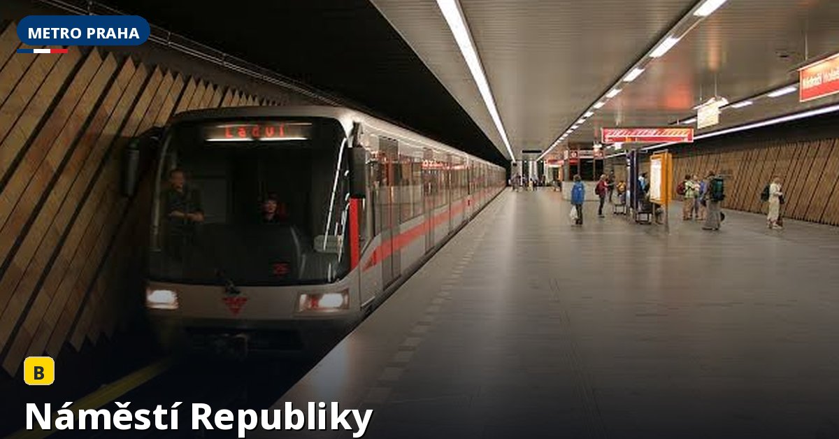Stanice Náměstí Republiky — Metro Praha