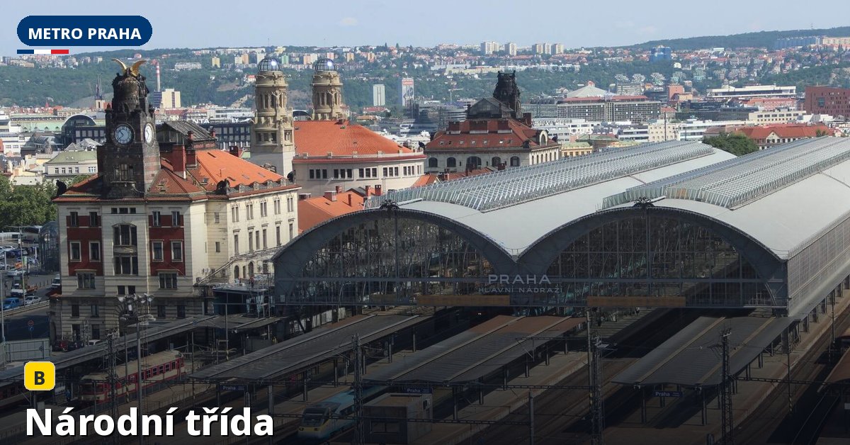 Stanice Národní třída — Metro Praha