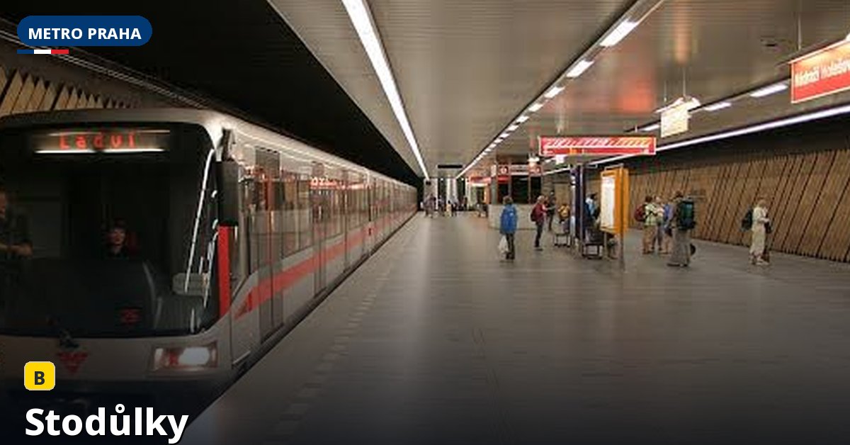 Stanice Stodůlky — Metro Praha