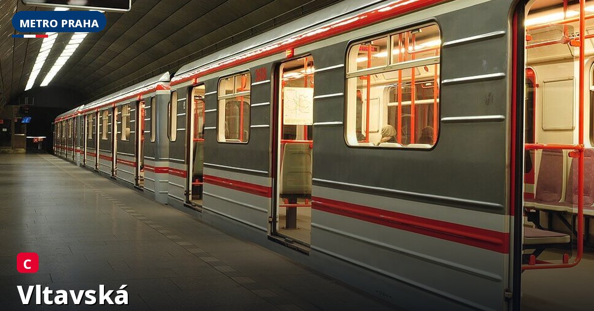 Stanice Vltavská — Metro Praha