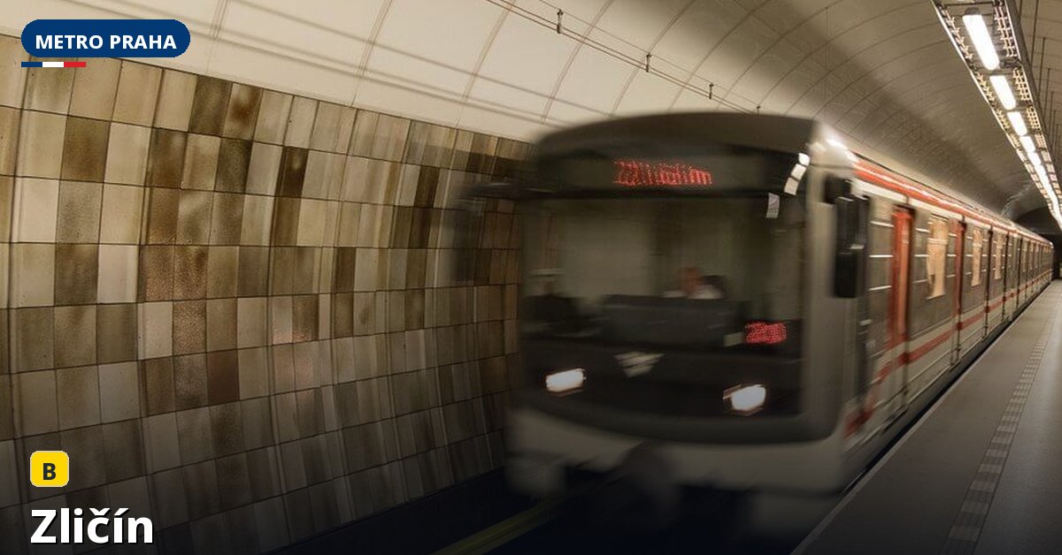Stanice Zličín — Metro Praha